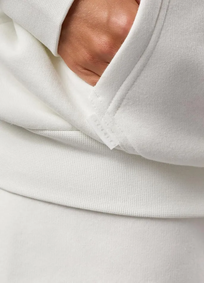 Gym King Sweatshirts and Hoodies Women 365 Relaxed Fit Fleece Hoodie 8211 Cream