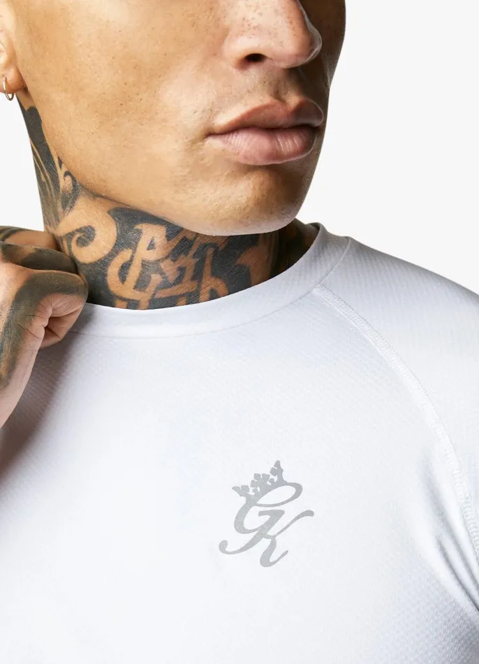Gym King TShirts Men Energy Tee 8211 White