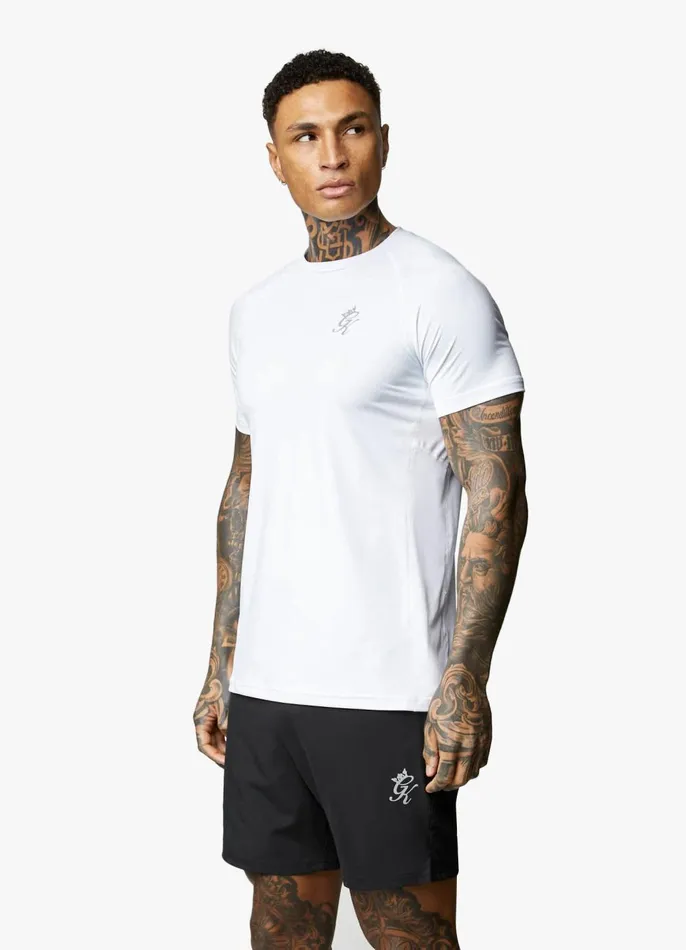 Gym King TShirts Men Energy Tee 8211 White