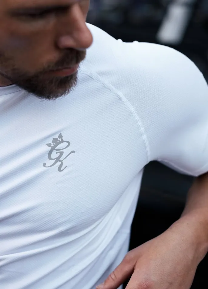 Gym King TShirts Men Energy Tee 8211 White