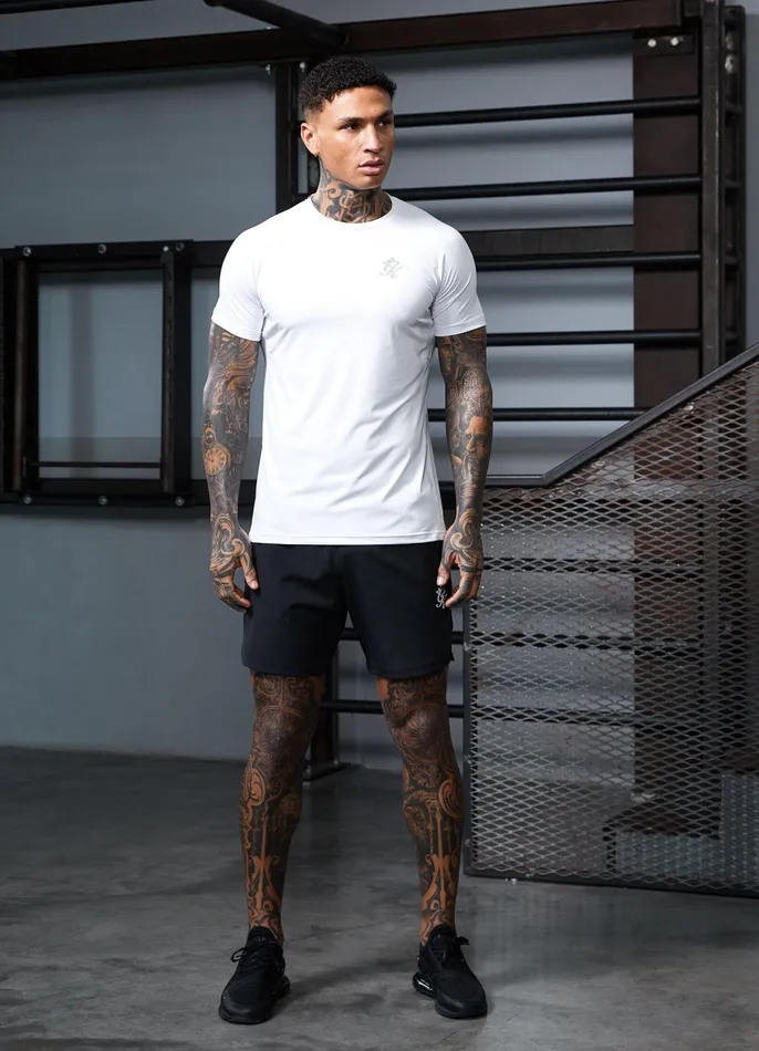 Gym King TShirts Men Energy Tee 8211 White