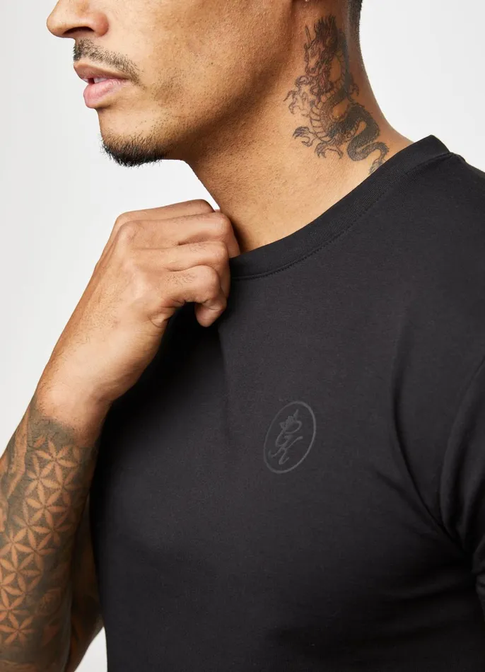 Gym King TShirts Men Nothing Beats Belief Tee 8211 Black