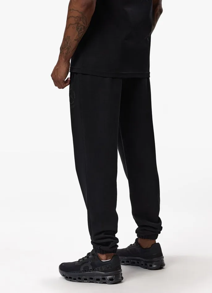 Gym King Tracksuit Bottoms Men Compass Jogger 8211 Black