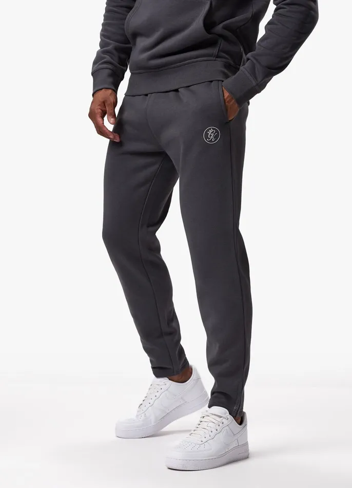 Gym King Tracksuit Bottoms Men Pro Logo Jogger 8211 Graphite