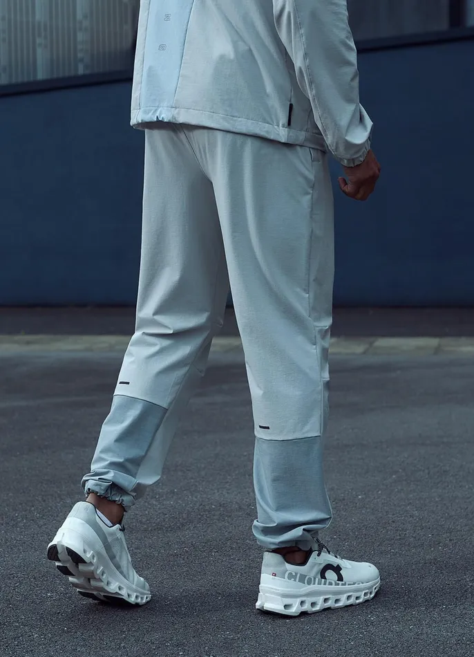 Gym King Tracksuit Bottoms Men React Woven Pant 8211 Light Grey