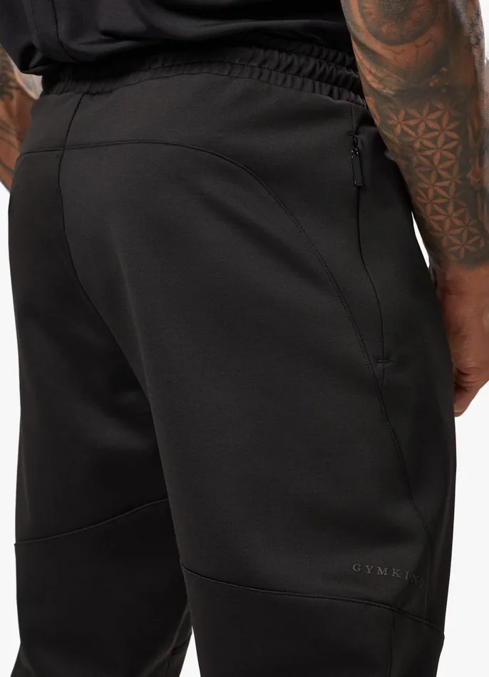 Gym King Tracksuits Men Alpha Poly Tracksuit 8211 Black