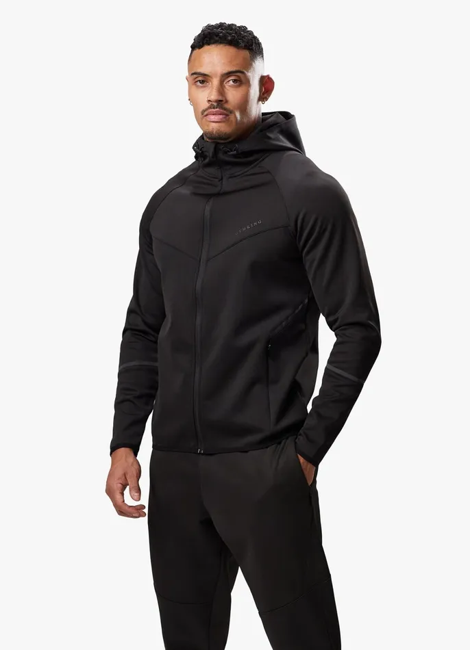 Gym King Tracksuits Men Alpha Poly Tracksuit 8211 Black