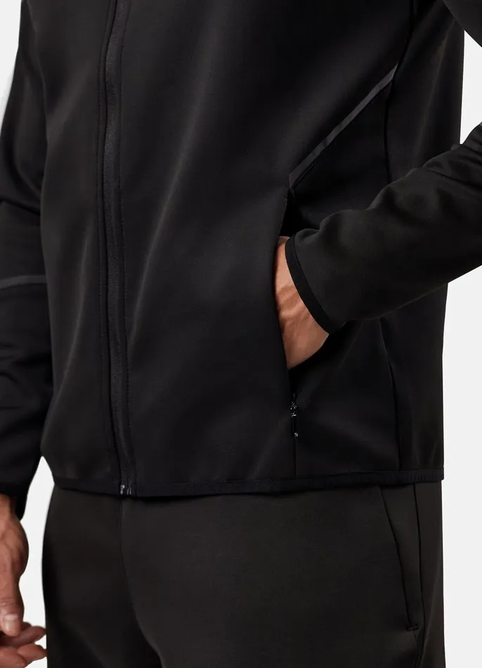Gym King Tracksuits Men Alpha Poly Tracksuit 8211 Black
