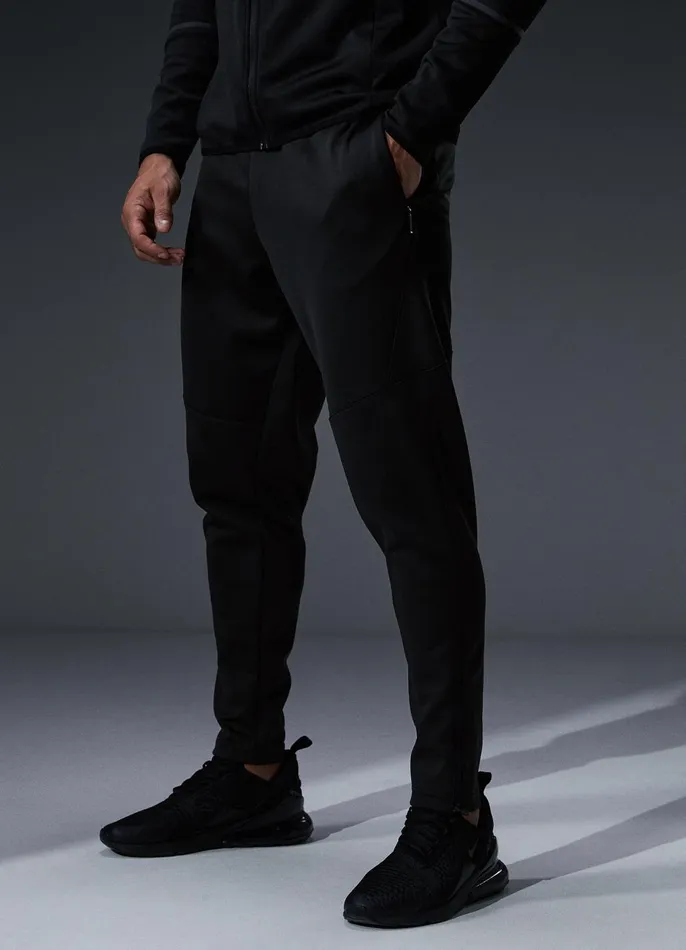 Gym King Tracksuits Men Alpha Poly Tracksuit 8211 Black