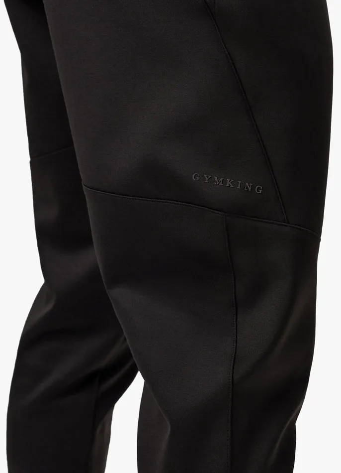 Gym King Tracksuits Men Alpha Poly Tracksuit 8211 Black