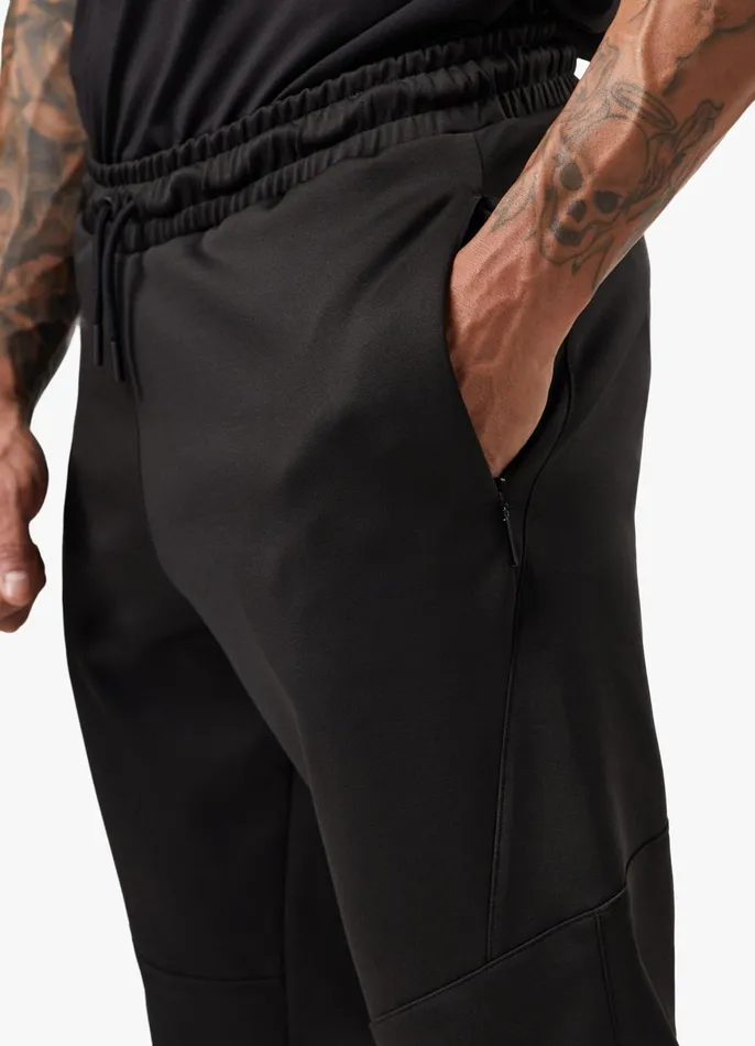Gym King Tracksuits Men Alpha Poly Tracksuit 8211 Black