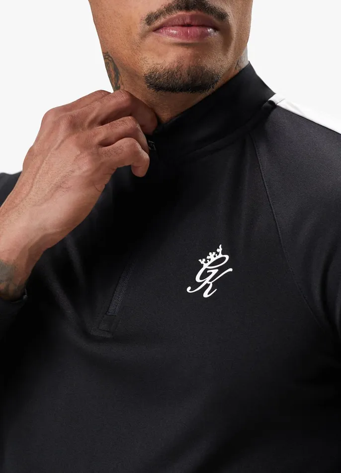 Gym King Tracksuits Men Core Plus Poly Funnel and Jogger 8211 Black