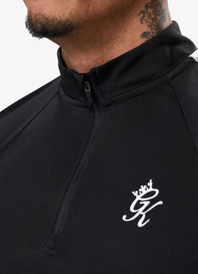 Gym King Tracksuits Men Core Plus Poly Funnel and Jogger 8211 Black