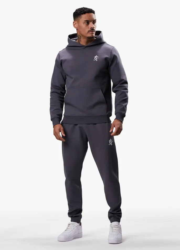 Gym King Tracksuits Men Split Linear Tracksuit 8211 Graphite