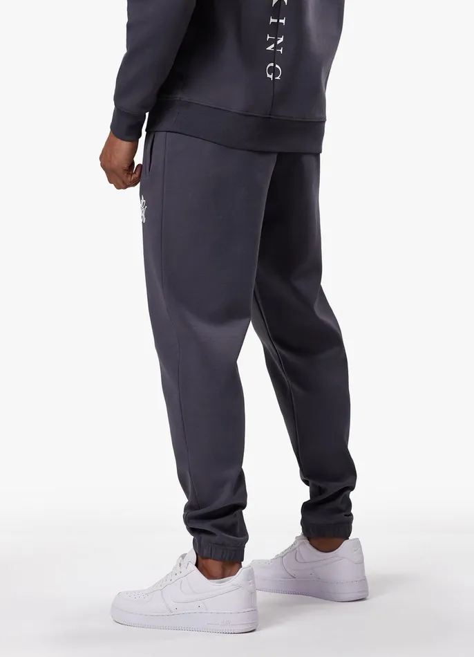 Gym King Tracksuits Men Split Linear Tracksuit 8211 Graphite