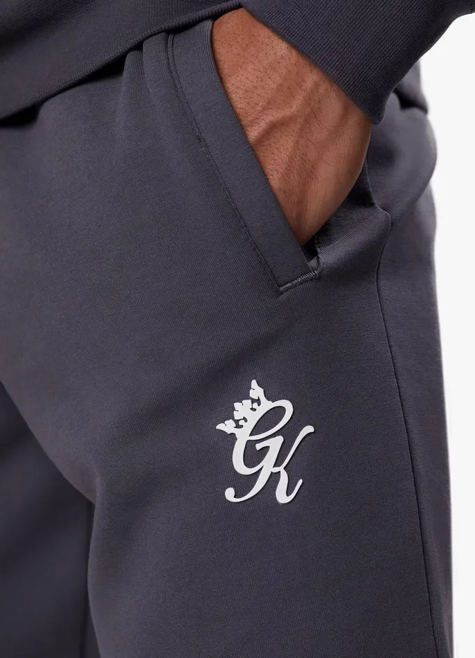 Gym King Tracksuits Men Split Linear Tracksuit 8211 Graphite
