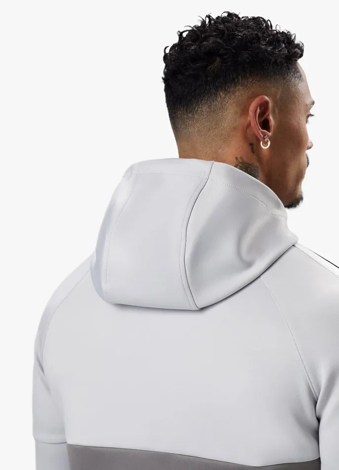 Gym King Tracksuits Men Taped Core Plus Tracksuit 8211 Silver GreySteel