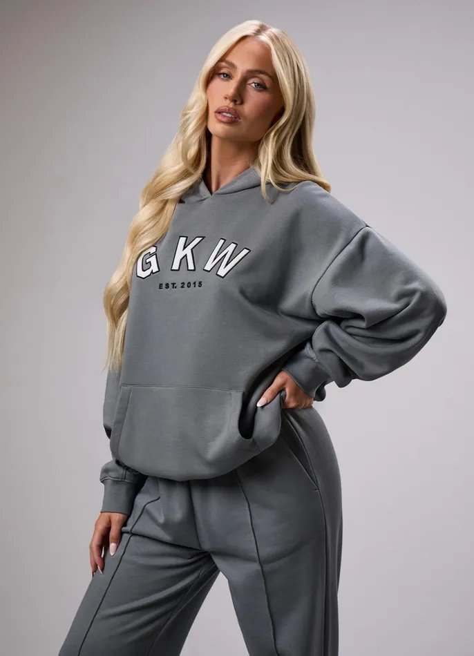 Gym King Tracksuits Women GKW Sports Luxe Hood Tracksuit 8211 Dark Sage