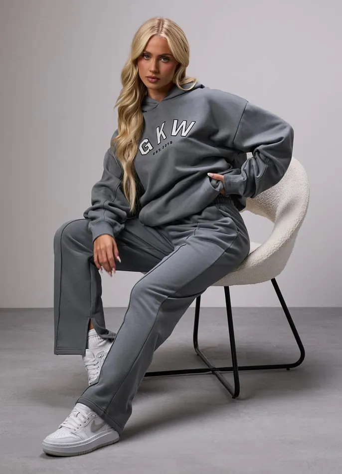 Gym King Tracksuits Women GKW Sports Luxe Hood Tracksuit 8211 Dark Sage