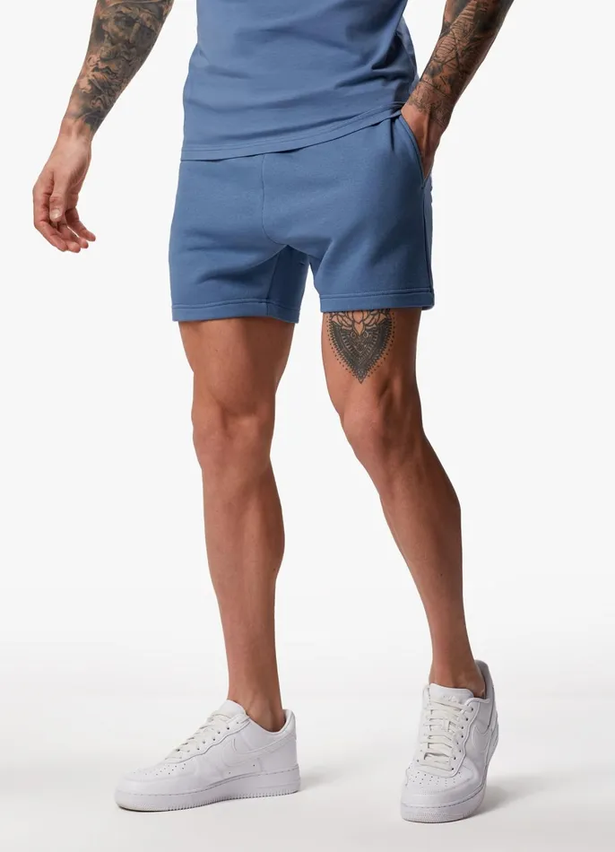Gym King Twin Sets Men Aventus Short 8211 Blue Smoke