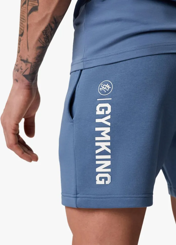 Gym King Twin Sets Men Aventus Short 8211 Blue Smoke