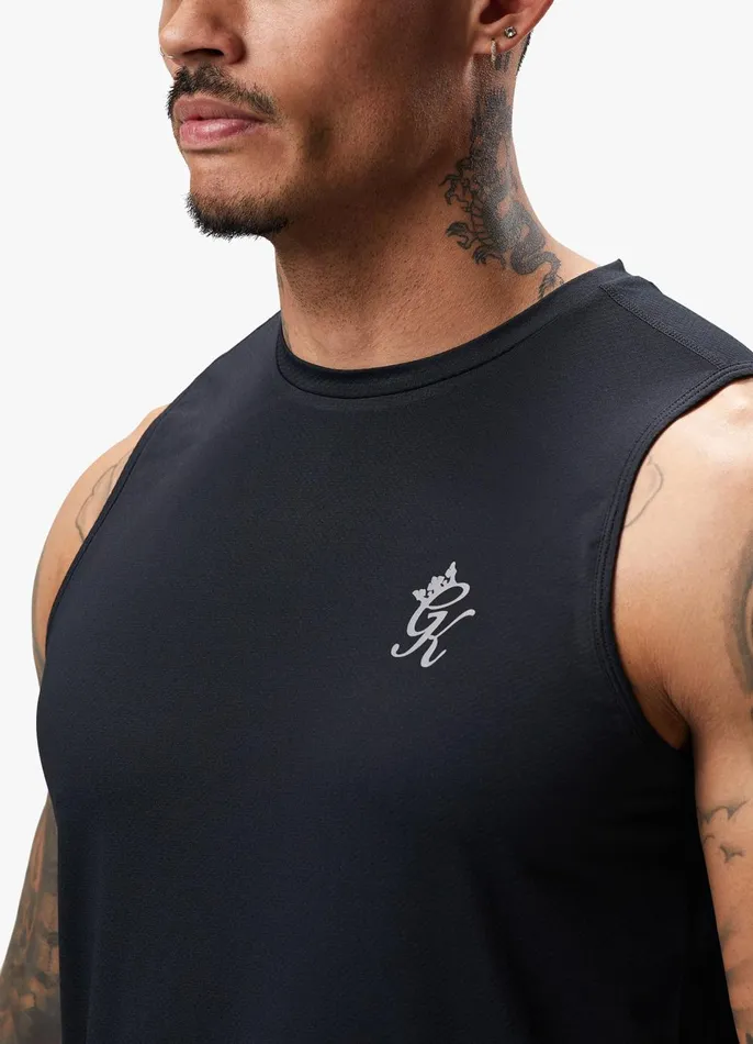 Gym King Vests Men Energy Vest 8211 Black