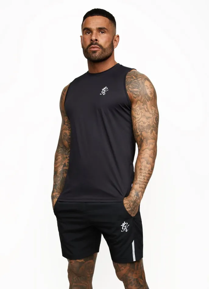 Gym King Vests Men Energy Vest 8211 Black