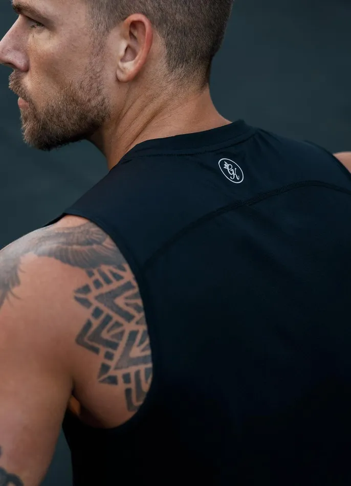 Gym King Vests Men Energy Vest 8211 Black