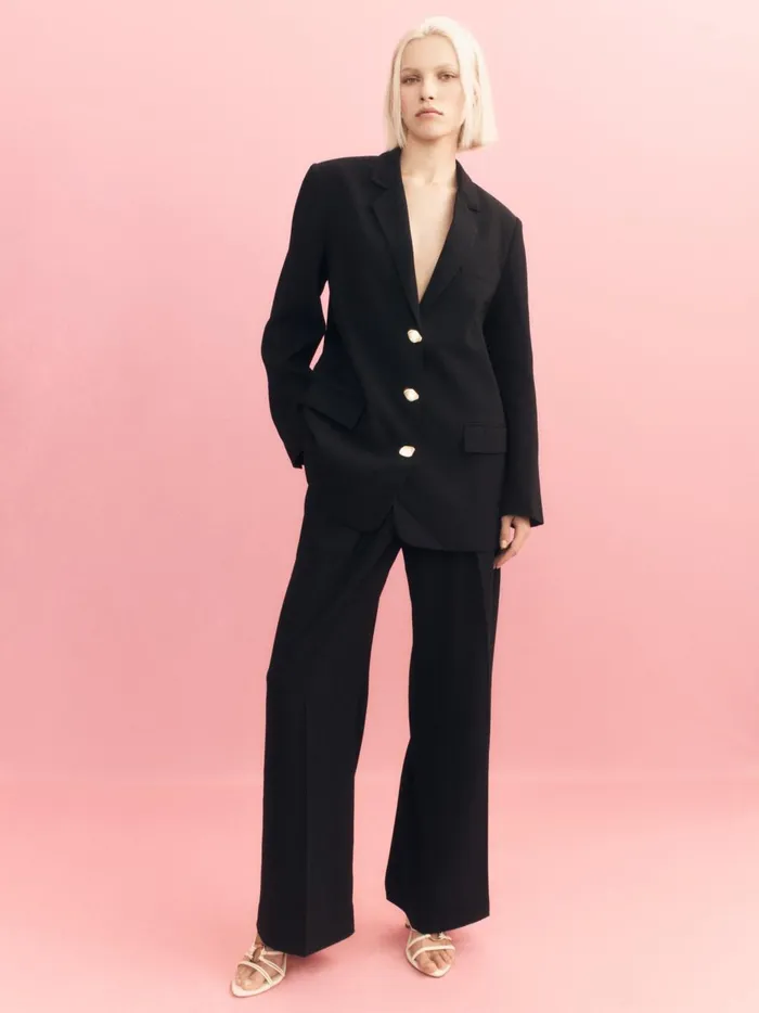 Harlem Jacket Black Women Aje Blazers Jackets 038 Coats