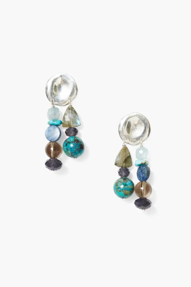 Harmony Earrings Blue Mix Women Chan Luu Earrings