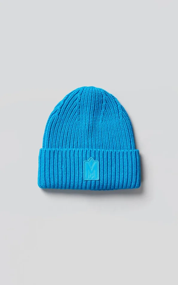 Hats Men Mackage JUDE Handknit Toque With Ribbed Cuff Cream