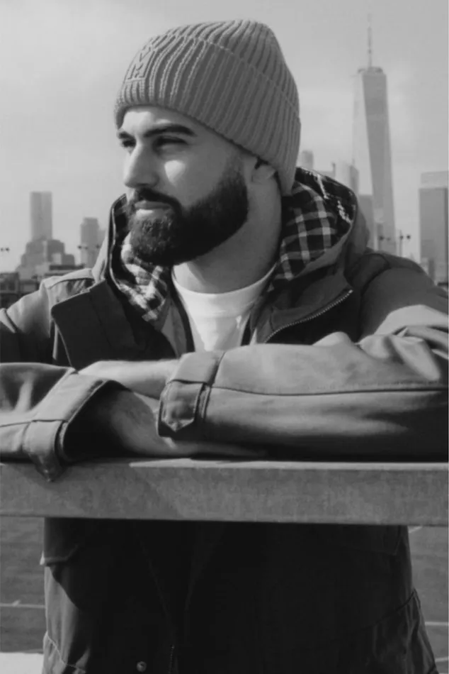 Hats Men Mackage JUDEMZ Handknit Toque With Ribbed Cuff Black Hats Men Mackage JUDEMZ Handknit Toque With Ribbed Cuff Black