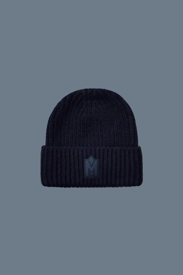 Hats Men Mackage JUDEMZ Handknit Toque With Ribbed Cuff Black Hats Men Mackage JUDEMZ Handknit Toque With Ribbed Cuff Black