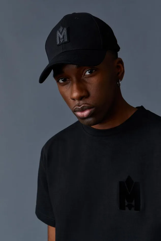 Hats Women Mackage ANDERSON Baseball Cap With Velvet Logo White