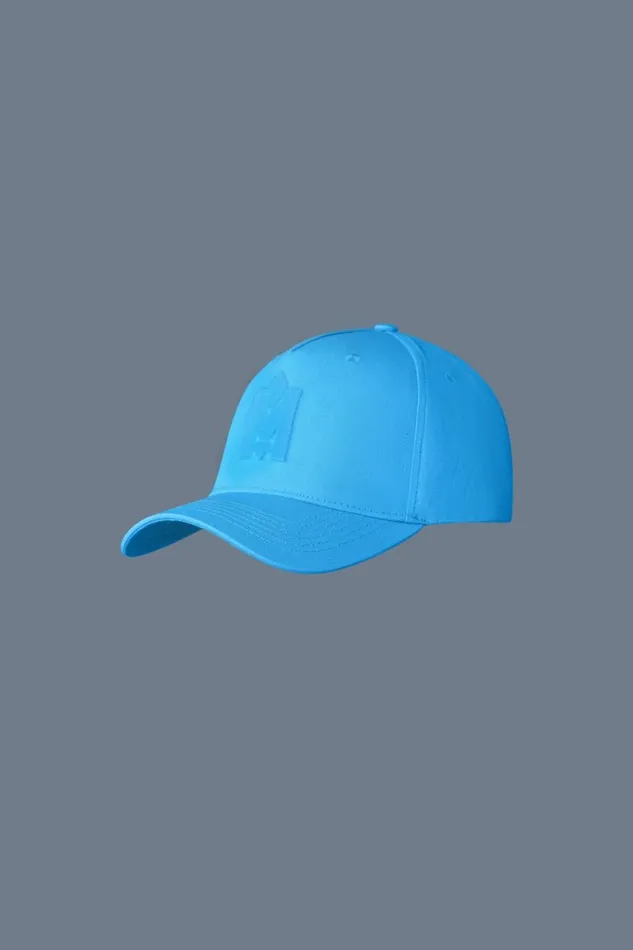 Hats Women Mackage ANDERSON Baseball Cap With Velvet Logo White