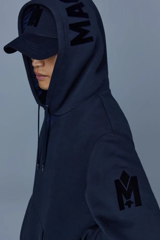Hats Women Mackage ANDERSON Baseball Cap With Velvet Logo White