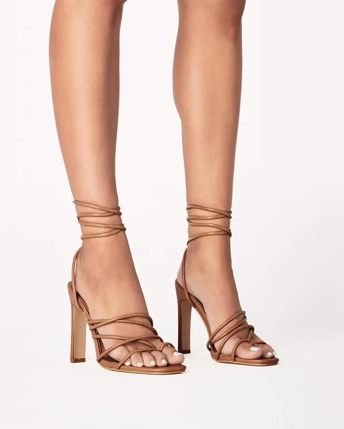 Heels Billini Block Heels IGGY SUGAR BROWN
