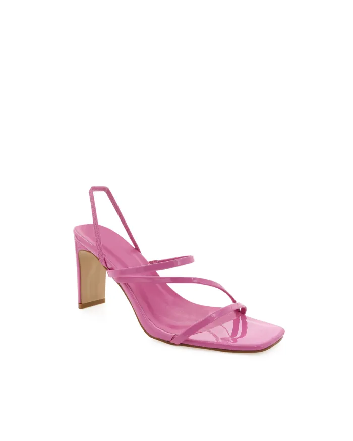 Heels Billini Block Heels SAMMI LIPSTICK PATENT