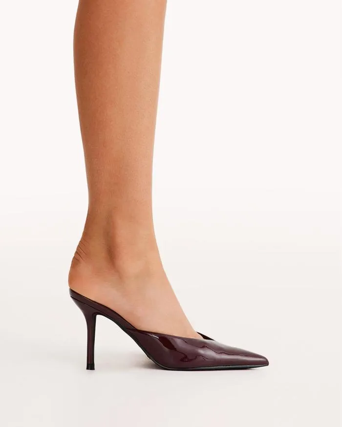 Heels Billini Stiletto Heels KAREY WINE PATENT