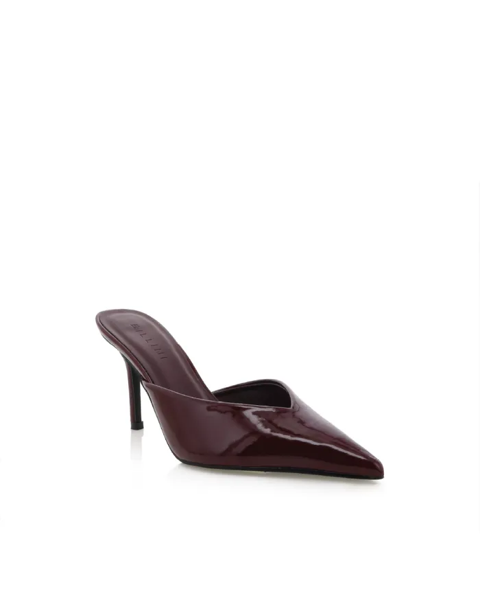 Heels Billini Stiletto Heels KAREY WINE PATENT