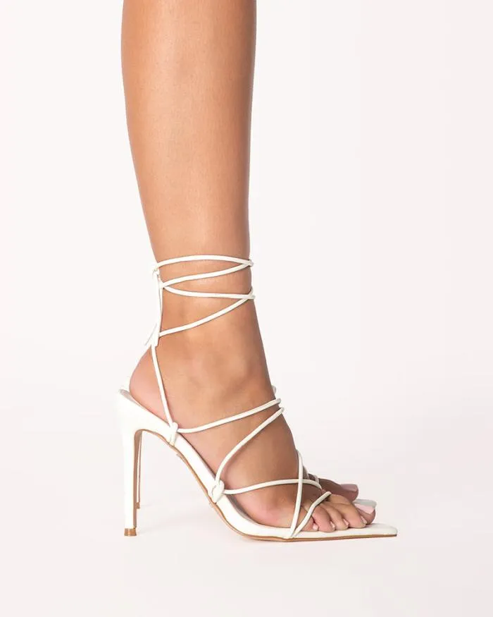 Heels Billini Stiletto Heels ROXI WHITE