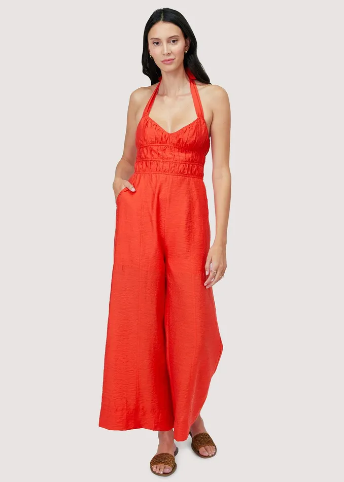 Hidden Oasis Jumpsuit Red Women Lost Wander Romper And Jumpsuits