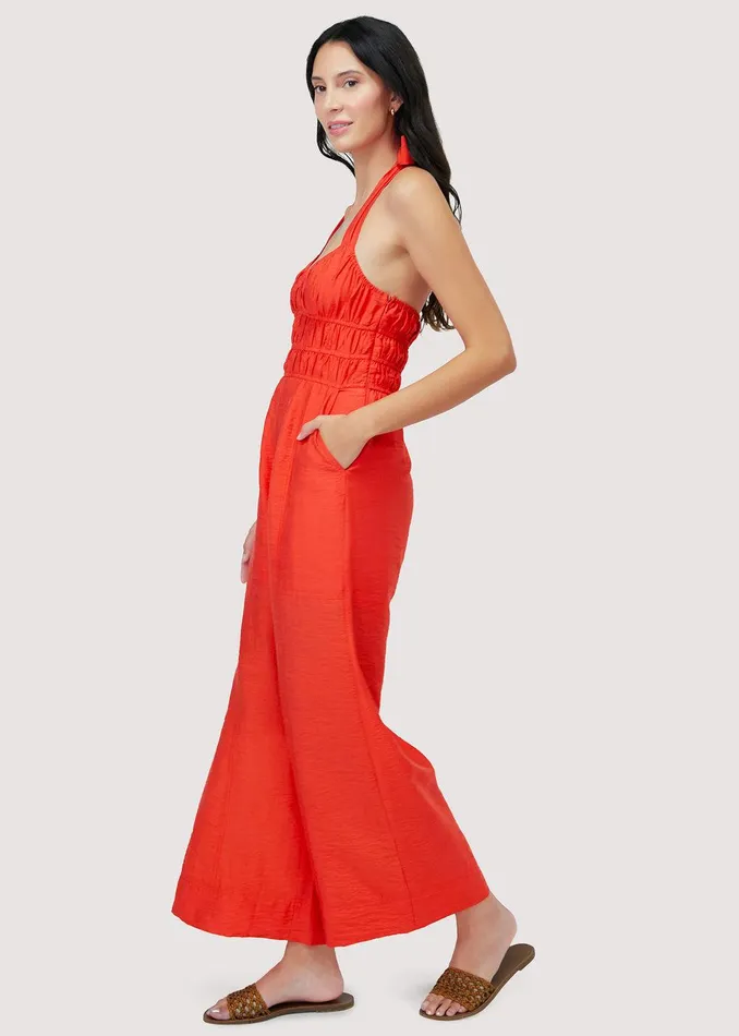 Hidden Oasis Jumpsuit Red Women Lost Wander Romper And Jumpsuits