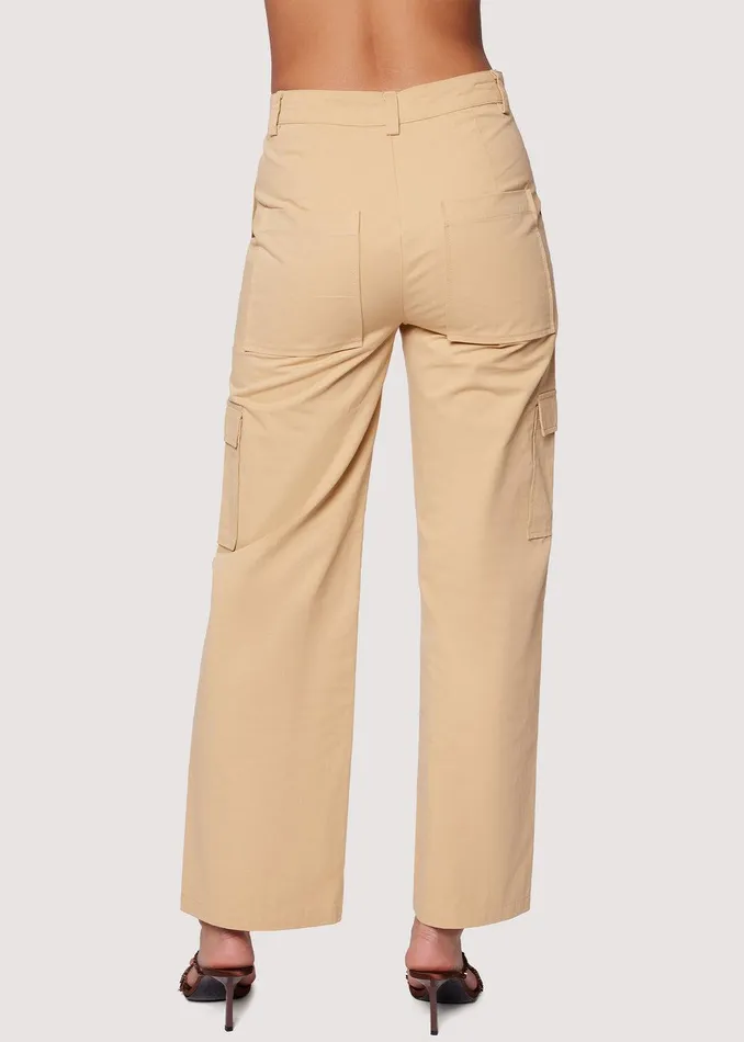 High Bluff Cargo Pants Sand Women Lost Wander Pants And Shorts