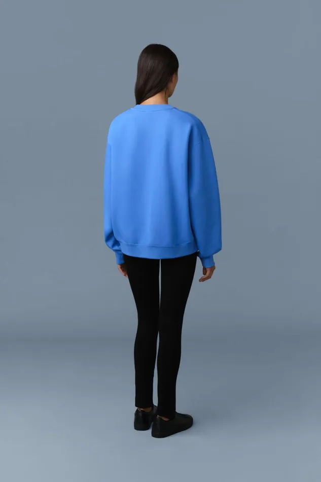 Hoodies and Tops Men Mackage JULIAN DoubleFace Jersey Sweatshirt Sapphire Hoodies and Tops Men Mackage JULIAN DoubleFace Jersey Sweatshirt Sapphire
