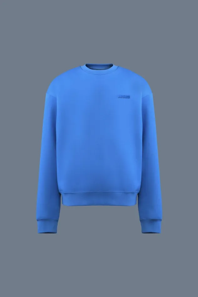 Hoodies and Tops Men Mackage JULIAN DoubleFace Jersey Sweatshirt Sapphire Hoodies and Tops Men Mackage JULIAN DoubleFace Jersey Sweatshirt Sapphire