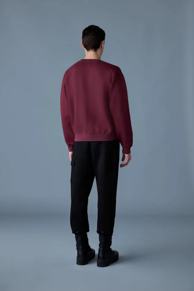 Hoodies and Tops Men Mackage JULIAN DoubleFace Jersey Sweatshirt Sapphire Hoodies and Tops Men Mackage JULIAN DoubleFace Jersey Sweatshirt Sapphire