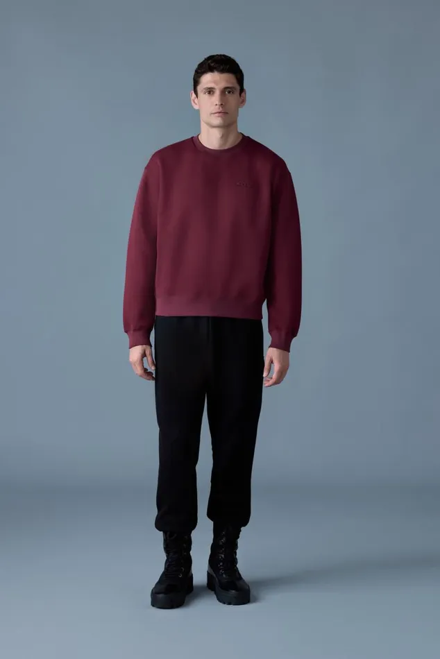 Hoodies and Tops Men Mackage JULIAN DoubleFace Jersey Sweatshirt Sapphire Hoodies and Tops Men Mackage JULIAN DoubleFace Jersey Sweatshirt Sapphire
