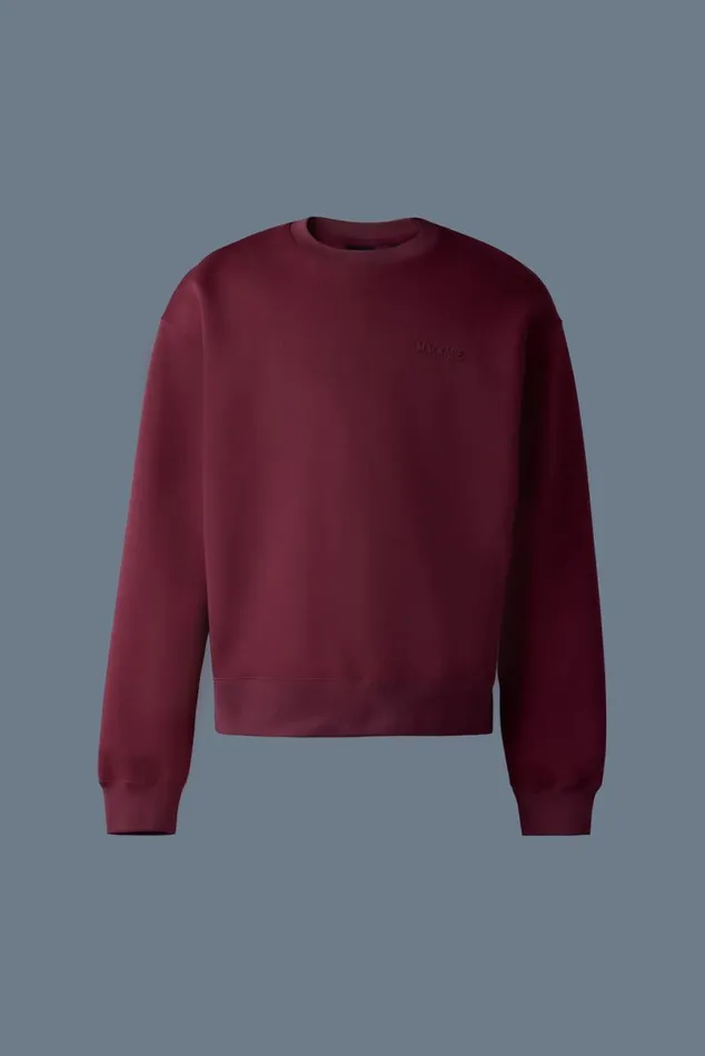 Hoodies and Tops Men Mackage JULIAN DoubleFace Jersey Sweatshirt Sapphire Hoodies and Tops Men Mackage JULIAN DoubleFace Jersey Sweatshirt Sapphire