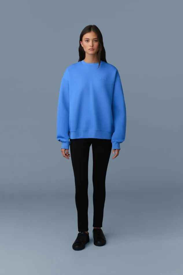 Hoodies and Tops Men Mackage JULIAN DoubleFace Jersey Sweatshirt Sapphire Hoodies and Tops Men Mackage JULIAN DoubleFace Jersey Sweatshirt Sapphire